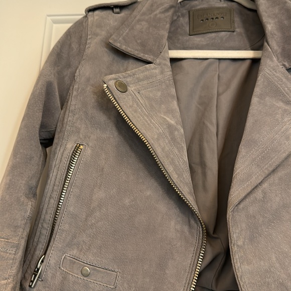 BlankNYC suede moto jacket